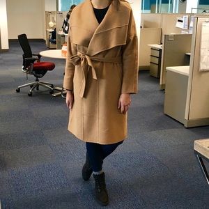 Badgley Mischka Wool Coat